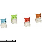 Iwako Japanese Erasers in A Mini Bento Box 4 Hamsters Assorted Colors  B00449QAFW